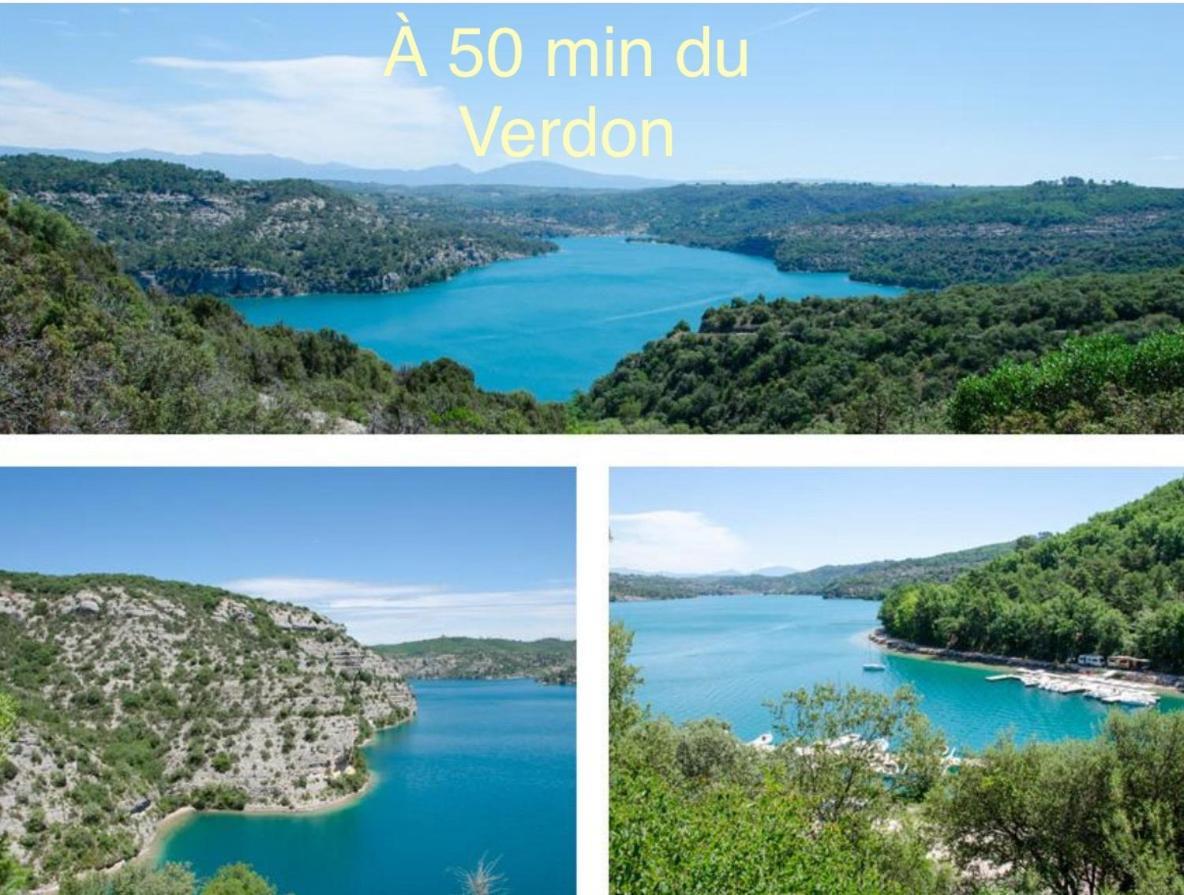 Appartement, 3 Chambres, Vue Panoramique, Parking, Acces Ville Brignoles Exterior foto